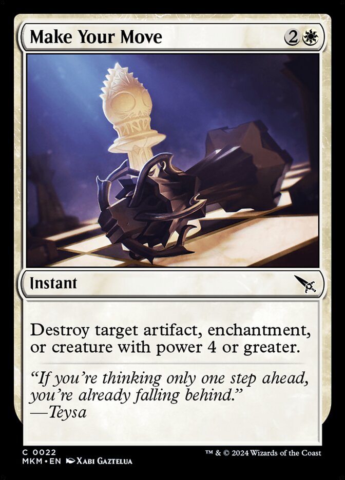 Make Your Move 22 - Murders at Karlov Manor MTG card