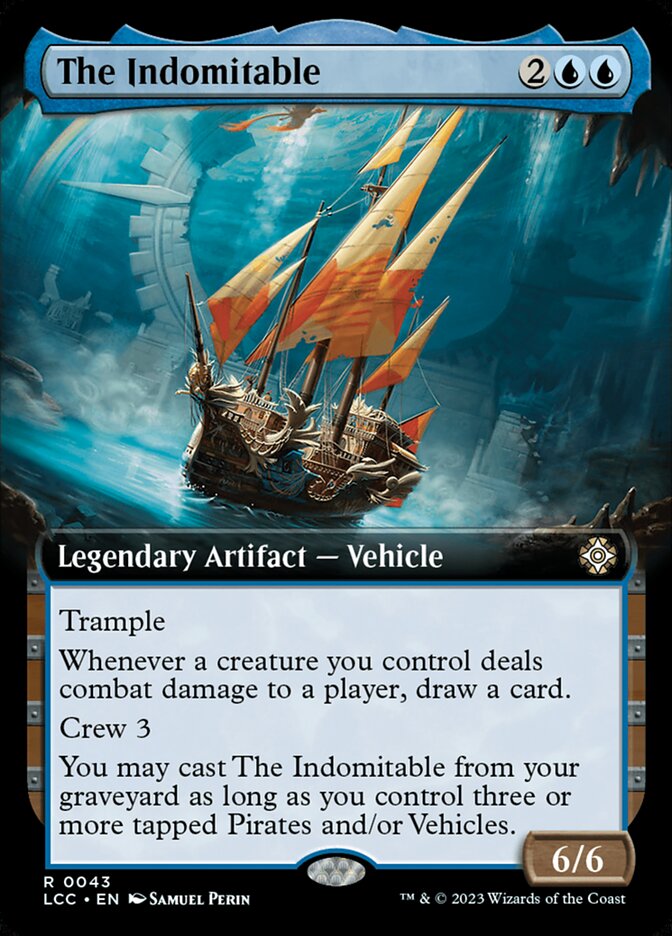 The Indomitable 43 - The Lost Caverns of Ixalan Commander MTG card