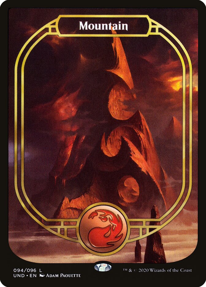Mountain 94 - Unsanctioned MTG card