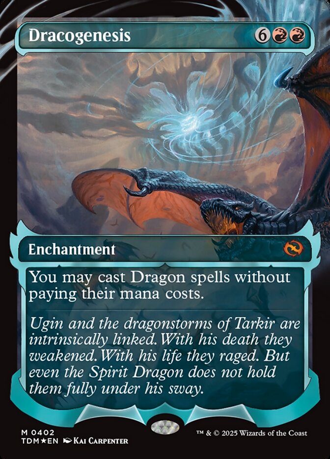 Dracogenesis 402 - Tarkir: Dragonstorm MTG card