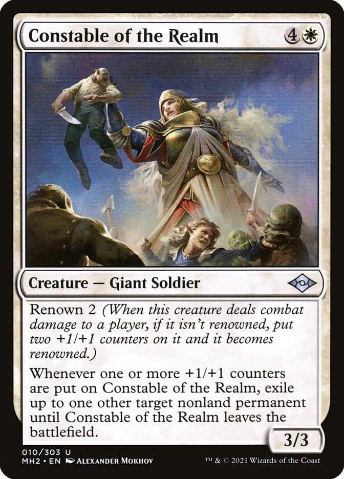 Constable of the Realm 10 - Modern Horizons 2 MTG card