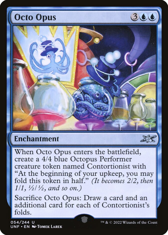 Octo Opus 54 - Unfinity MTG card