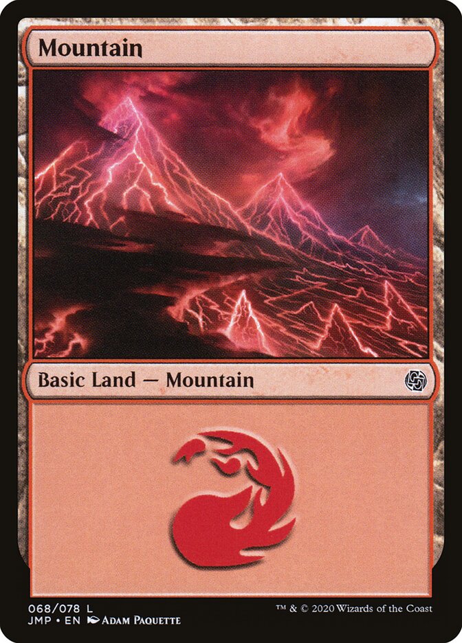 Mountain 68 - Jumpstart MTG card