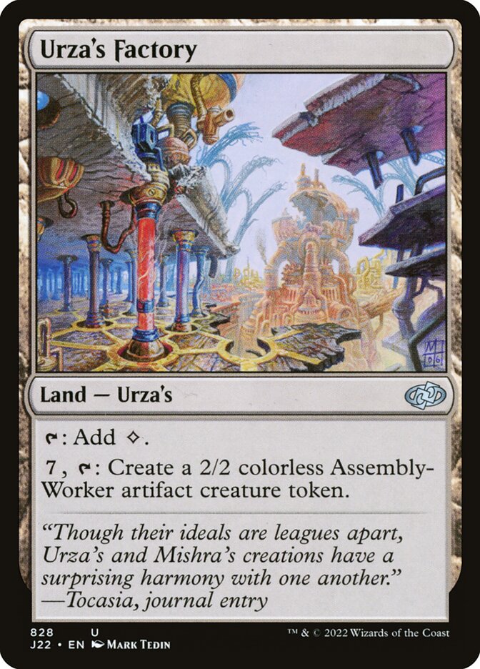 Urza's Factory 828 - Jumpstart 2022 MTG card