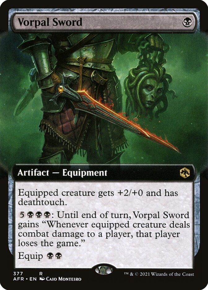 Vorpal Sword 377 - Adventures in the Forgotten Realms MTG card