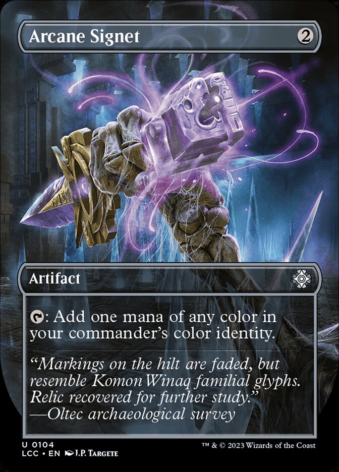 Arcane Signet 104 - The Lost Caverns of Ixalan Commander MTG card