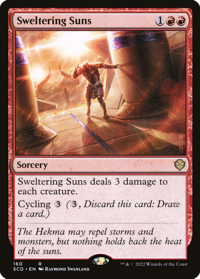 Sweltering Suns 160 - Starter Commander Decks MTG card