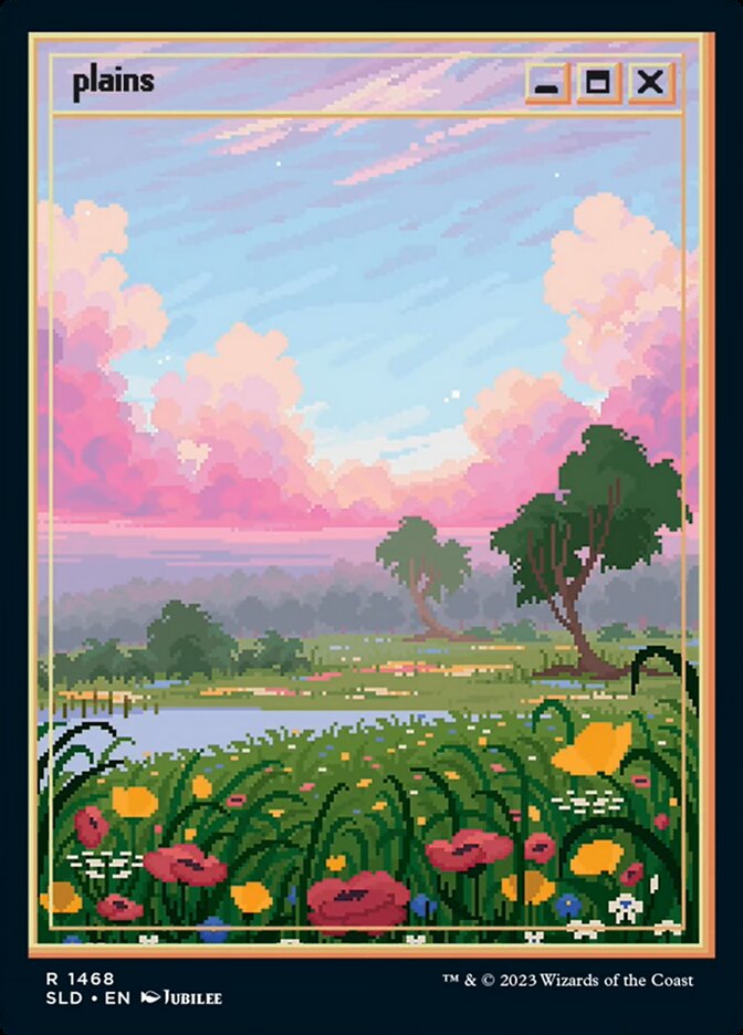 Plains 1468 - Secret Lair Drop MTG card