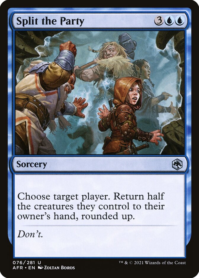 Split the Party 76 - Adventures in the Forgotten Realms MTG card