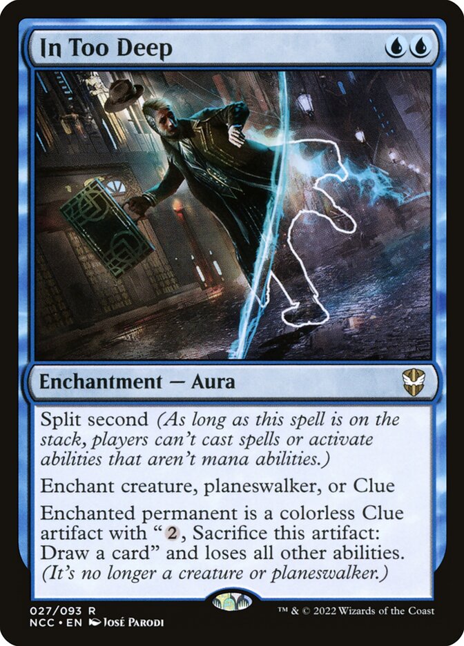 In Too Deep 27 - New Capenna Commander MTG card