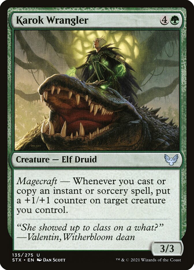 Karok Wrangler 135 - Strixhaven: School of Mages MTG card