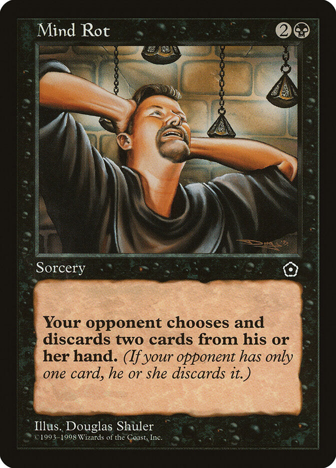 Mind Rot 78 - Portal Second Age MTG card