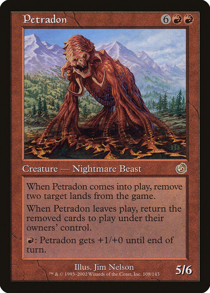Petradon 108 - Torment MTG card