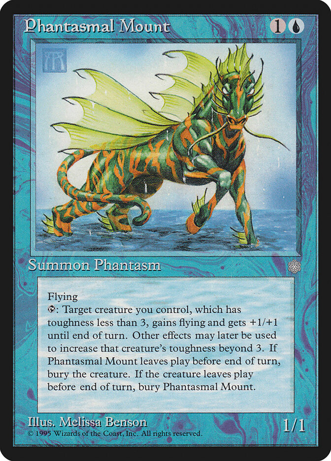 Phantasmal Mount 88 - Ice Age MTG card