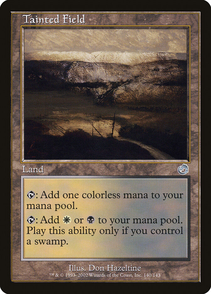 Tainted Field 140 - Torment MTG card