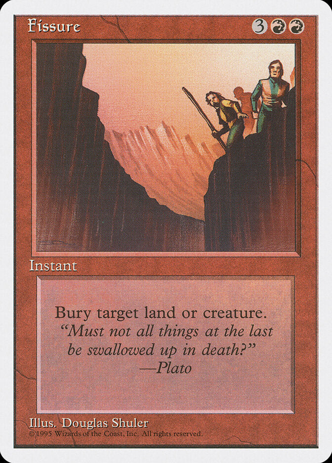 Fissure 194 - Fourth Edition MTG card