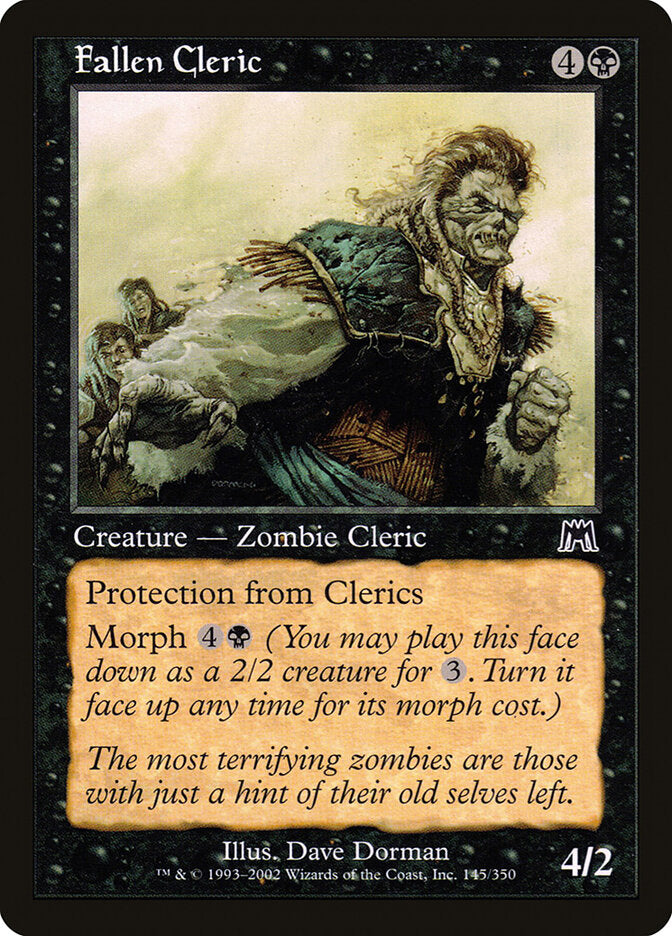 Fallen Cleric 145 - Onslaught MTG card