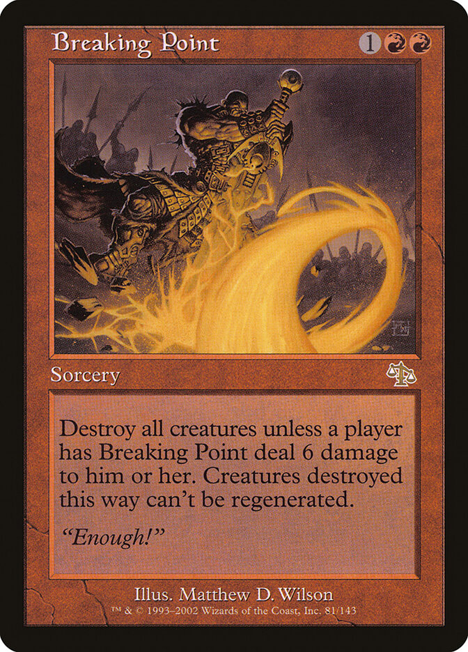 Breaking Point 81 - Judgment MTG card