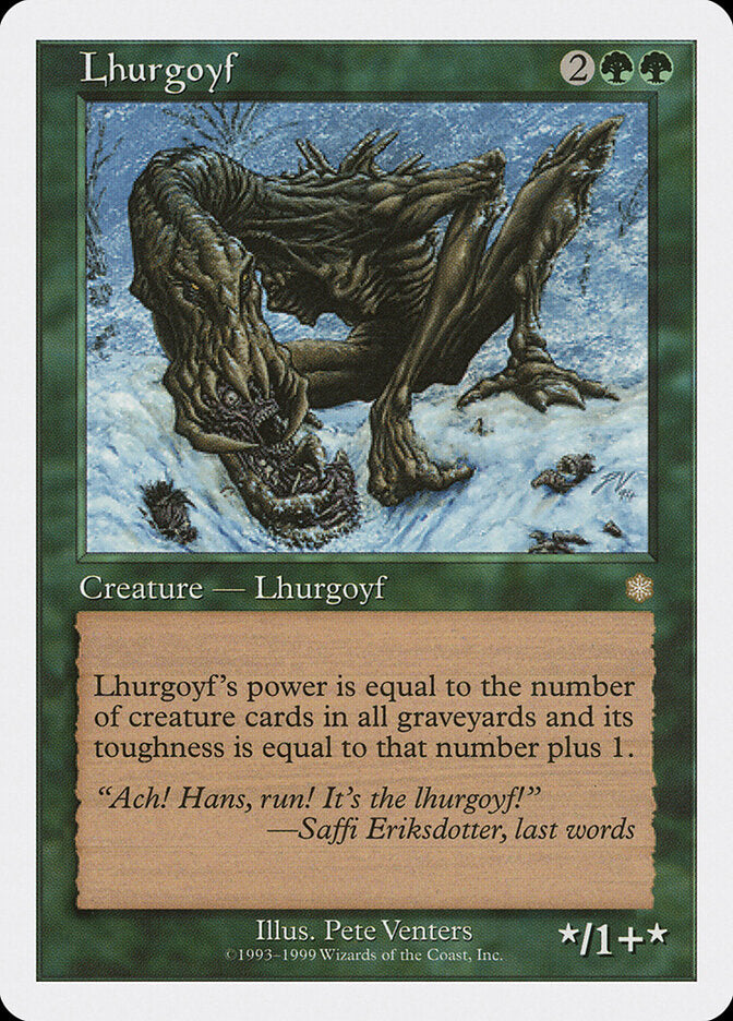 Lhurgoyf 36 - Battle Royale Box Set MTG card