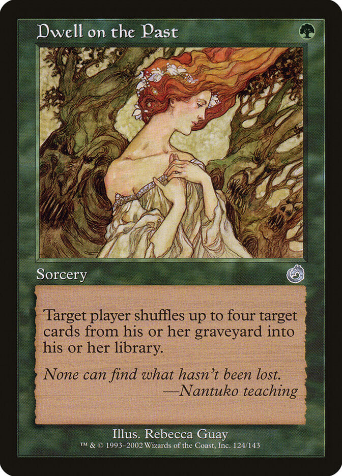 Dwell on the Past 124 - Torment MTG card