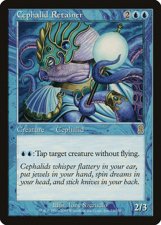 Cephalid Retainer 73 - Odyssey MTG card