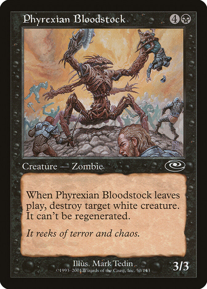 Phyrexian Bloodstock 50 - Planeshift MTG card