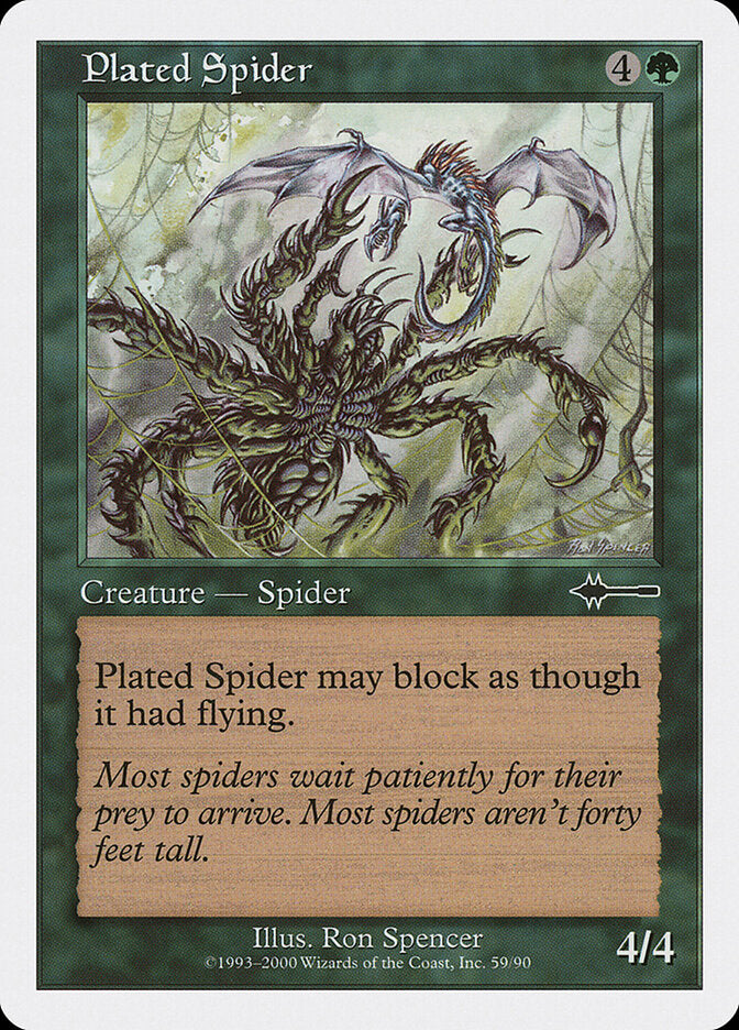 Plated Spider 59 - Beatdown Box Set MTG card