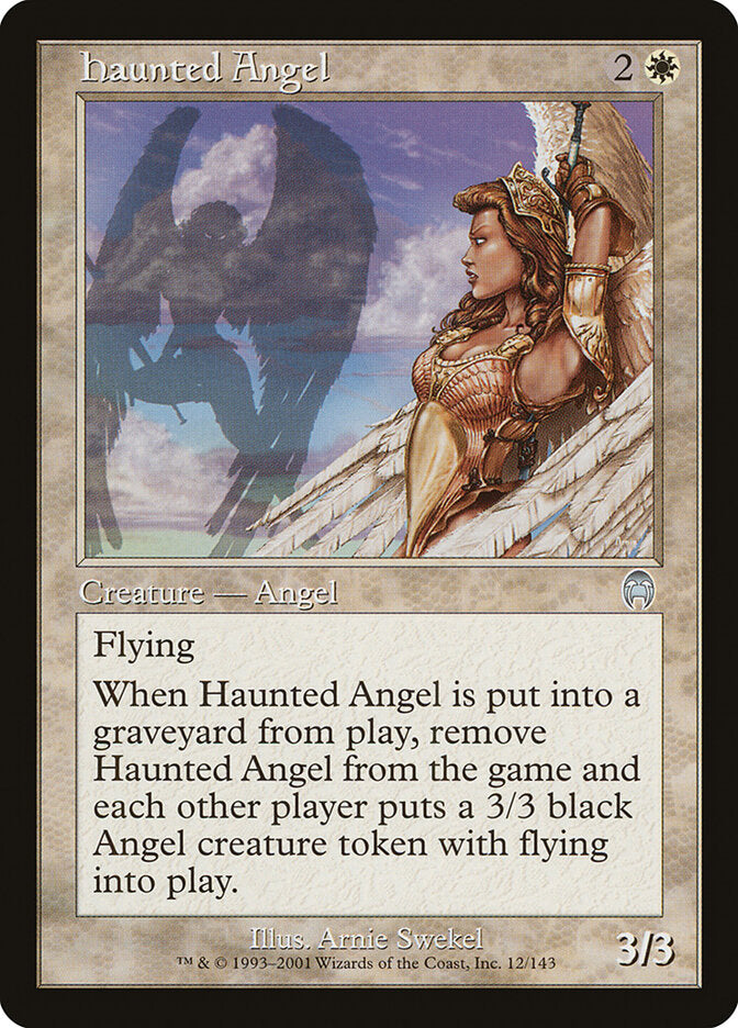 Haunted Angel 12 - Apocalypse MTG card