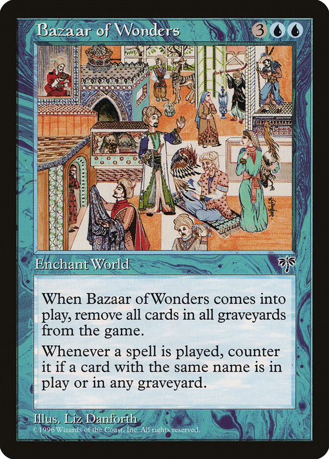 Bazaar of Wonders 55 - Mirage MTG card