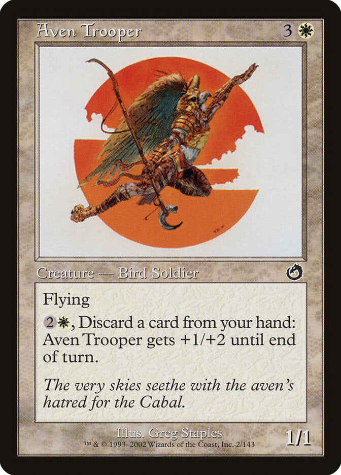 Aven Trooper 2 - Torment MTG card