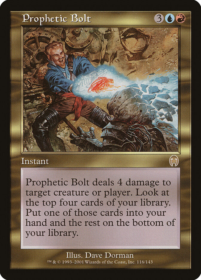 Prophetic Bolt 116 - Apocalypse MTG card