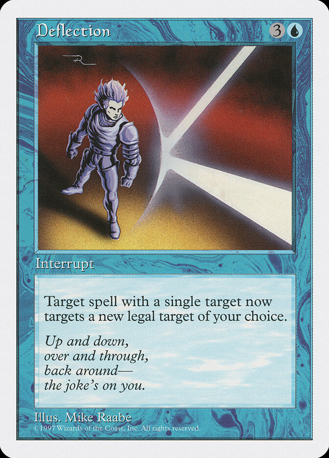 Deflection 81 - Fifth Edition MTG card