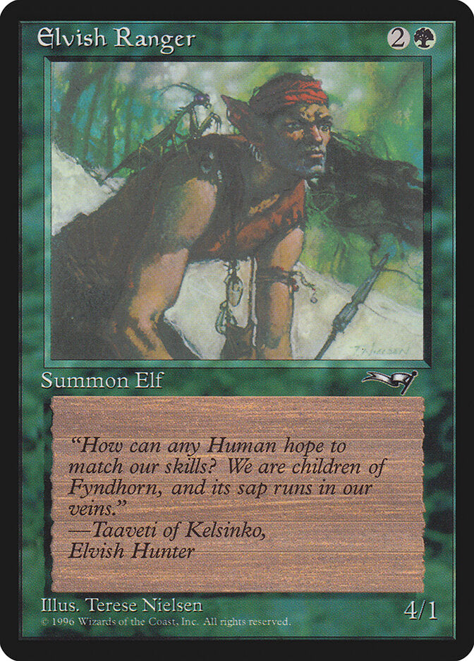 Elvish Ranger 88b - Alliances MTG card
