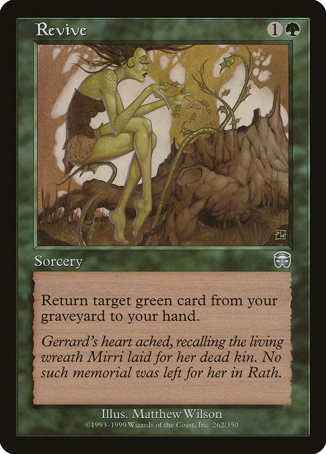 Revive 262 - Mercadian Masques MTG card