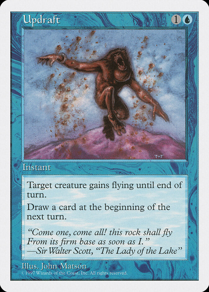 Updraft 133 - Fifth Edition MTG card