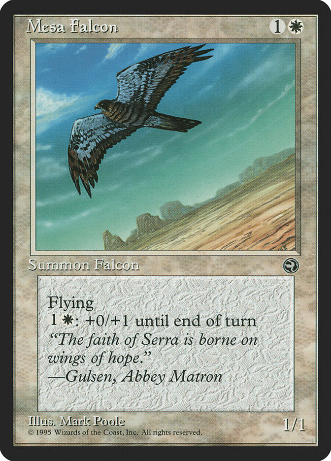 Mesa Falcon 10a - Homelands MTG card