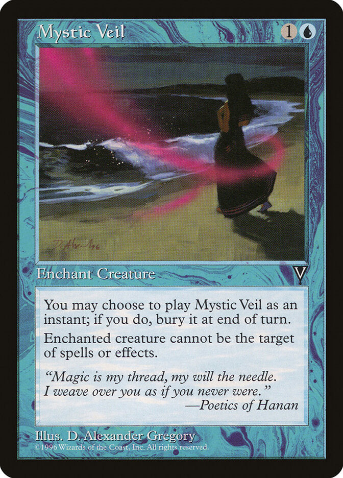 Mystic Veil 38 - Visions MTG card
