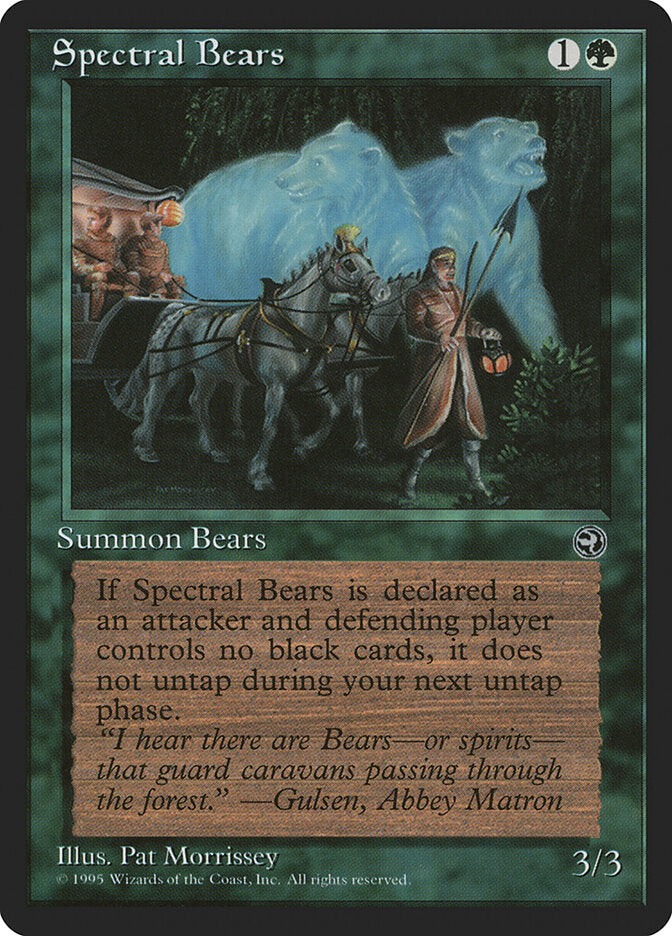Spectral Bears 98 - Homelands MTG card