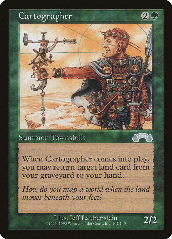 Cartographer 107 - Exodus MTG card