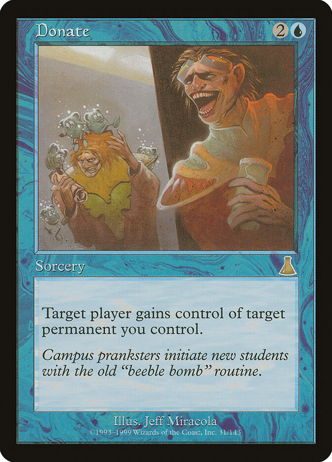 Donate 31 - Urza's Destiny MTG card