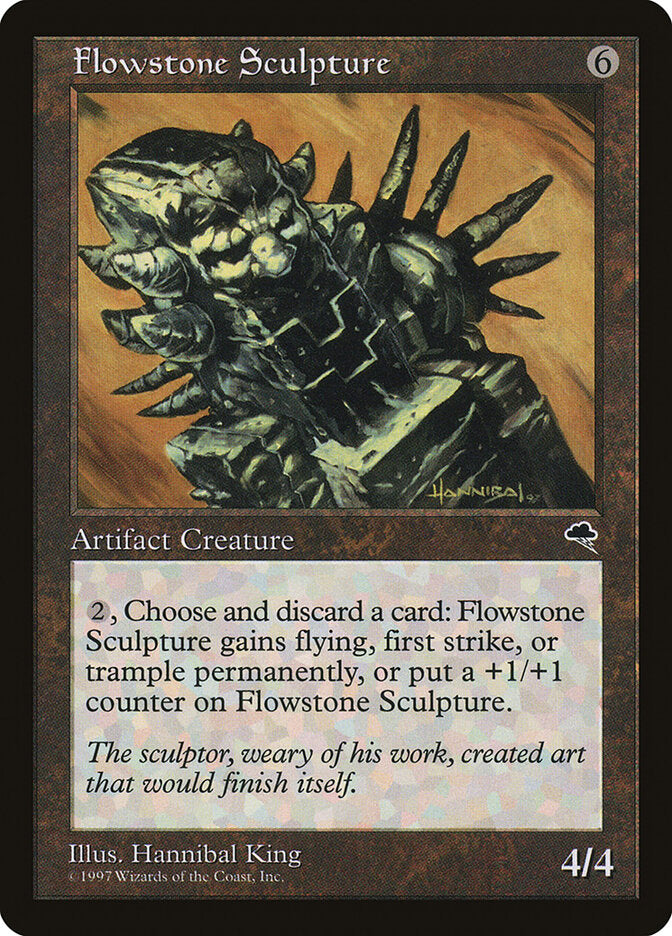 Flowstone Sculpture 288 - Tempest MTG card