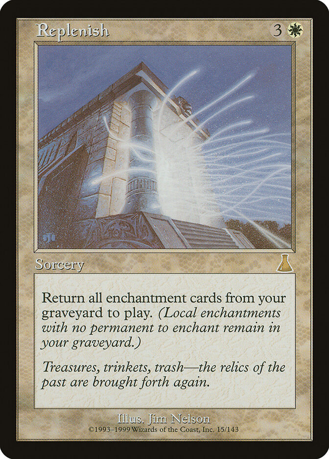Replenish 15 - Urza's Destiny MTG card