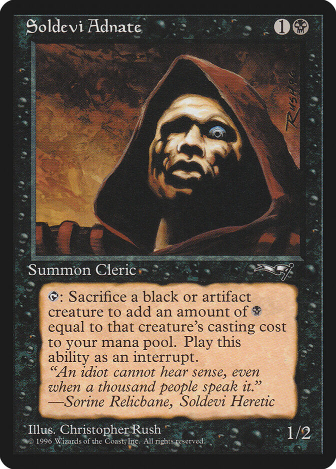 Soldevi Adnate 60b - Alliances MTG card
