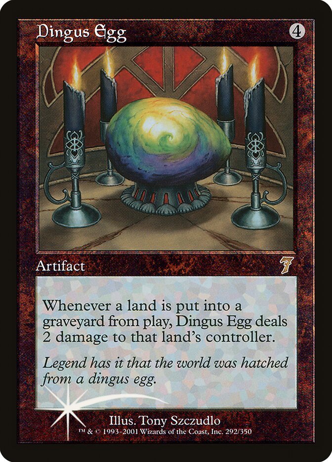 Dingus Egg 292★ - Seventh Edition MTG card