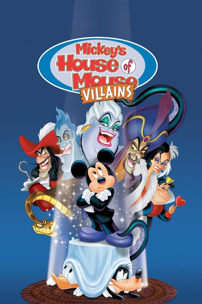 Mickey's House of Villains DVD cover art