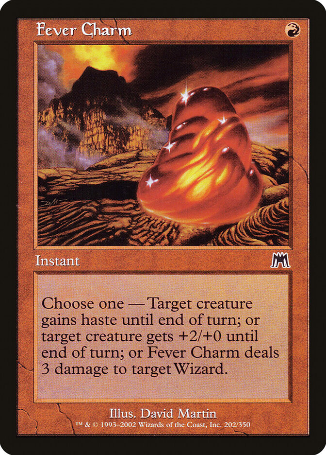 Fever Charm 202 - Onslaught MTG card