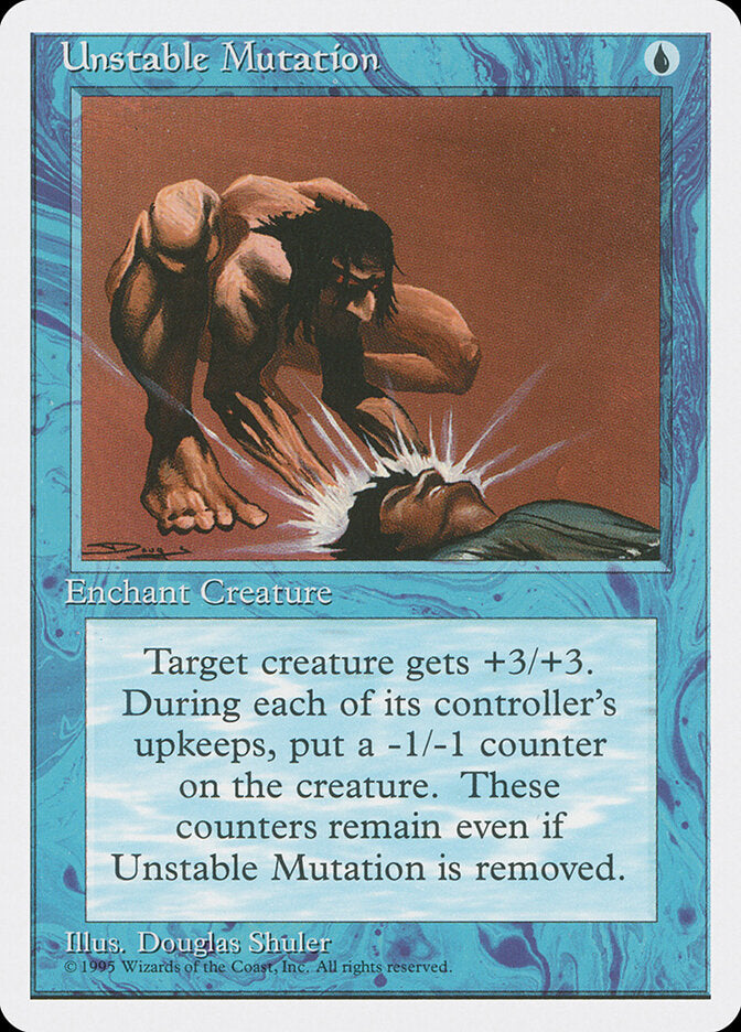 Unstable Mutation 110 - Fourth Edition MTG card