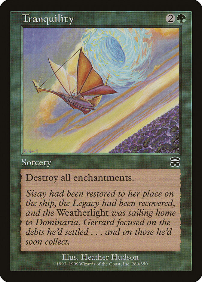Tranquility 280 - Mercadian Masques MTG card