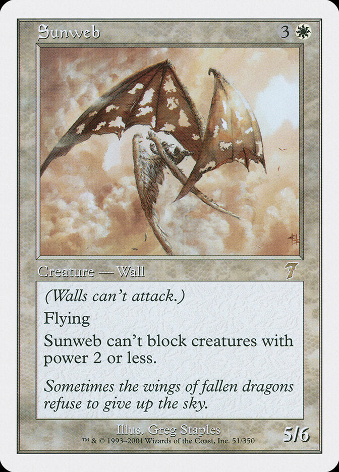 Sunweb 51 - Seventh Edition MTG card