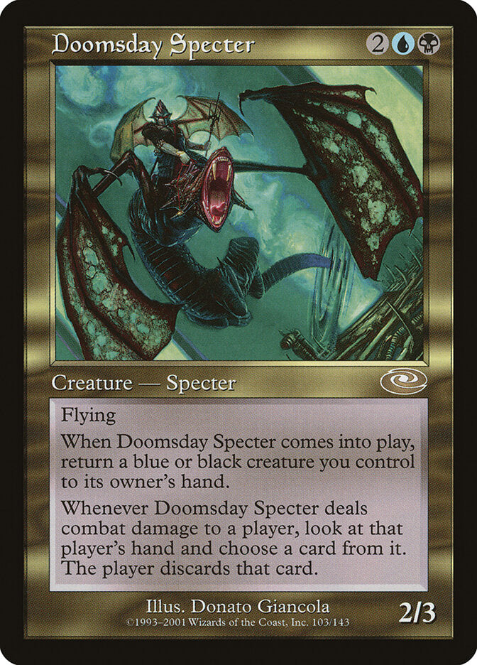 Doomsday Specter 103 - Planeshift MTG card